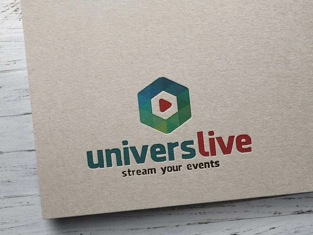 Univers Live Logo by Mohamed Aziz Manaa