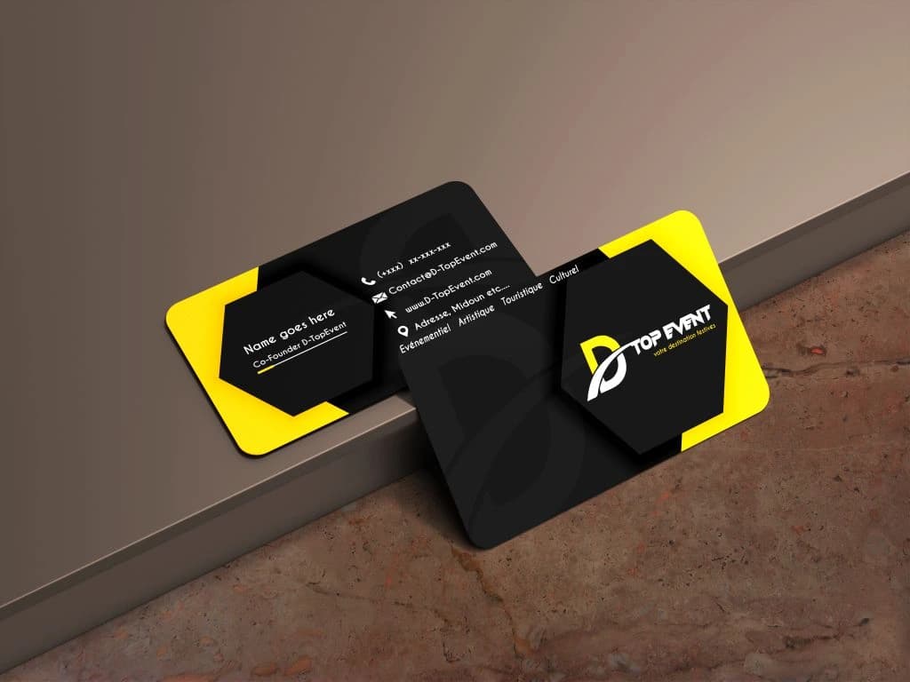 Business Card Dtop by Mohamed Aziz Manaa