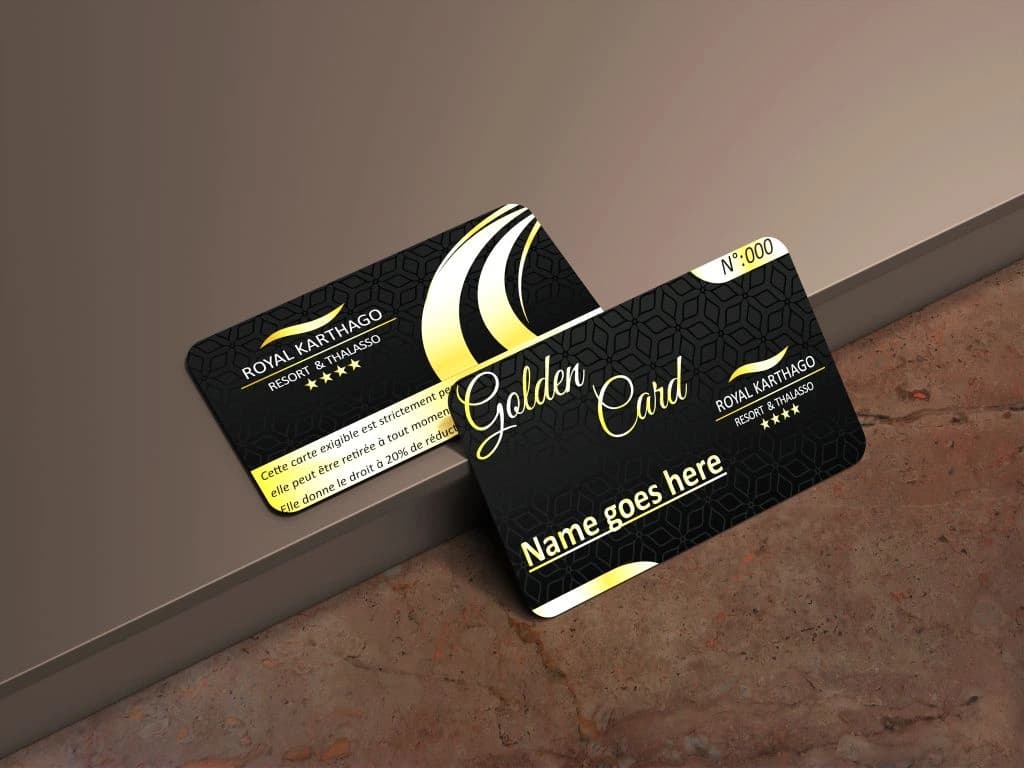 Golden Card by Mohamed Aziz Manaa